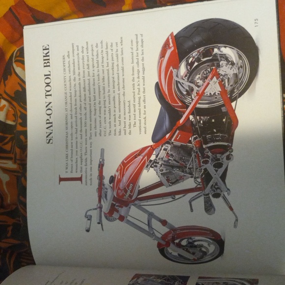American/Orange County Choppers motorcycle book - Picture 6 of 7